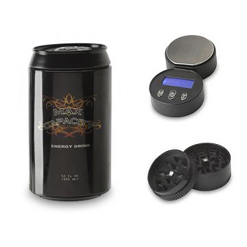 On Balance - CAN-500 - Can Scale, Stealth Safe and Grinder