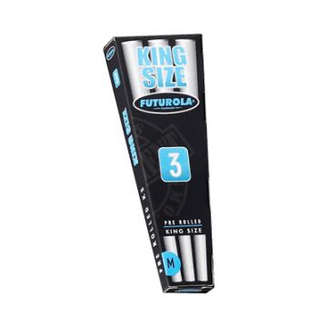Futurola - King Size Pre-rolled Cones - Pack of 3