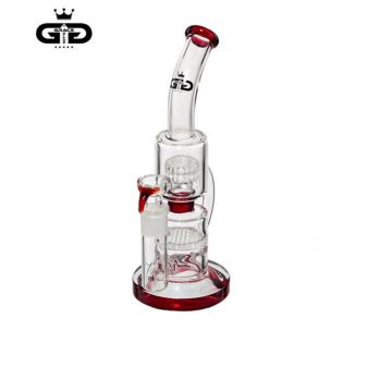 Grace Glass Double Bubble Recycler Bubbler