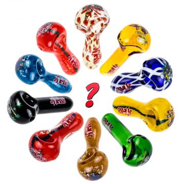 Jay and Silent Bob Glass Mystery Spoon Pipe