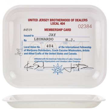 Jay and Silent Bob Rolling Tray | Large | Membership Card