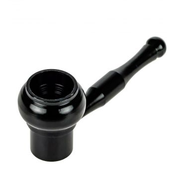 Portable Aluminum Hand Pipe | Black 