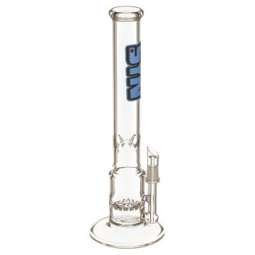 Syn Glass – Mini Airstrike Glass Perc Bong – Sky Blue Label 