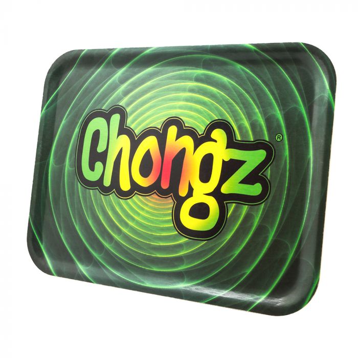 Chongz Compressed Wood Rolling Tray | Rasta Spiral main product photo