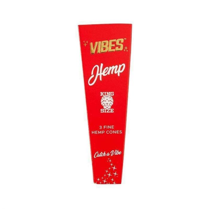 VIBES King Size Pre-Rolled Hemp Cones | Single Pack main product photo