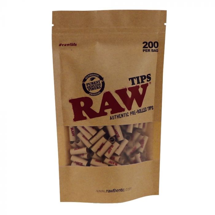 RAW Pre-Rolled Filter Tips | Bag of 200 main product photo