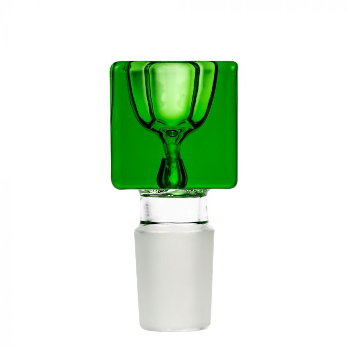 Square Glass Bowl | Green | 18.8mm 