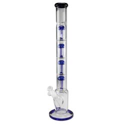 Black Leaf The Skyscraper 4 Tree Perc Ice Bong