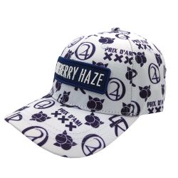 Lauren Rose x Prix D'Ami Allover Printed Snapback | side view 1