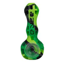 EYCE Hybrid Silicone and Glass Spoon Pipe | Jungle Green