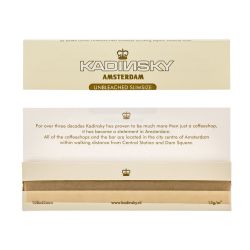 Kadinsky Amsterdam Unbleached Slimsize Rolling Papers | Single Pack