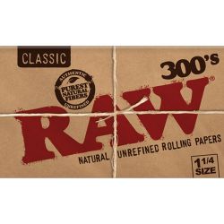 RAW Classic 300's Creaseless Rolling Papers