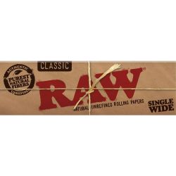 Raw Single Wide Single Window Rolling Papers 