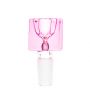 Square Glass Bowl | Pink | 14.5mm