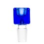 Square Glass Bowl | Blue | 18.8mm 