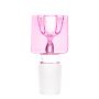 Square Glass Bowl | Pink | 18.8mm 